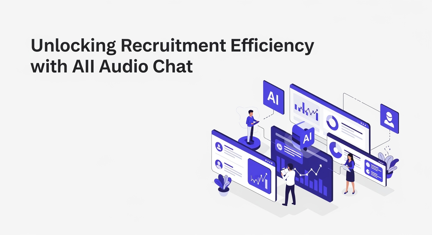 Unlocking Recruitment Efficiency with AI Audio Chat
